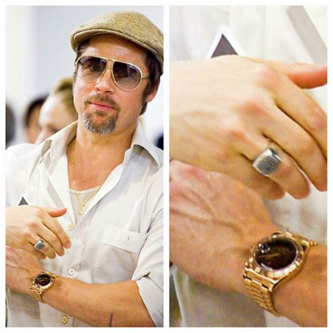 rolex daytona yellow gold brad pitt|Rolex daytona 24 hour results.